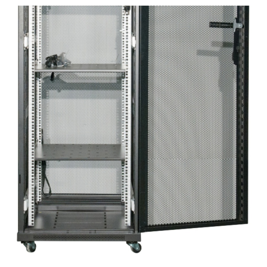 POWERTECH καμπίνα rack 19" NETW-0003, 800 x 800 x 2055mm, 42U - Image 4