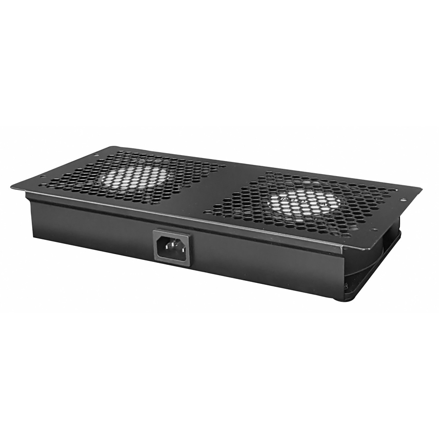 POWERTECH cooling fan για rack NETW-0008, 2x fans, 29.5x13x4cm - Image 2