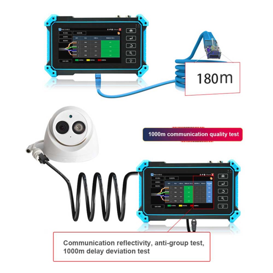 NOYAFA CCTV & IP tester NF-IPC715, 8MP CVI/TVI/AHD - Image 3