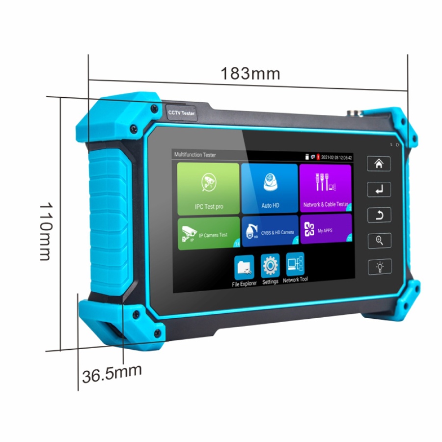 NOYAFA CCTV & IP tester NF-IPC715, 8MP CVI/TVI/AHD - Image 6