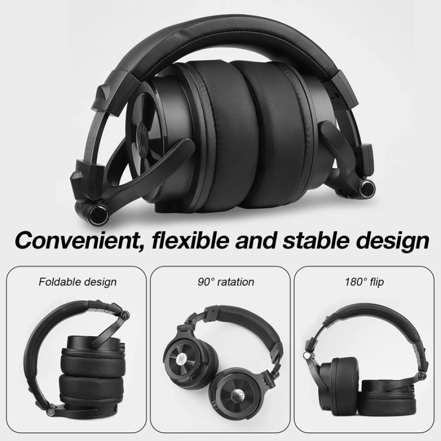 ONEODIO headset Monitor 40, 6.35mm & 3.5mm σύνδεση, Hi-Res, 50mm, μαύρο - Image 5