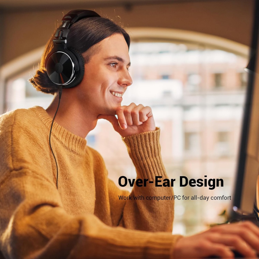 ONEODIO headset Studio Pro 10, 6.35mm & 3.5mm σύνδεση, Hi-Res, 50mm, μαύρο - Image 6