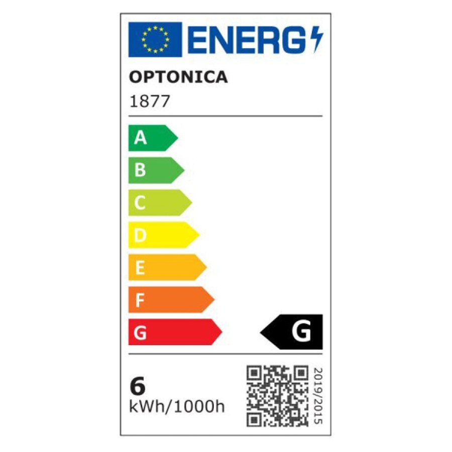 OPTONICA LED λάμπα R63 1877, 6W, 4500K, E27, 480lm - Image 2