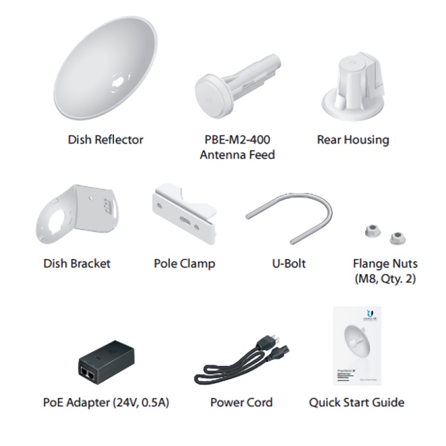 UBIQUITI Access point PBE-M2-400, outdoor, 2.4GHz, 2x18dBi, AirMAX - Image 5