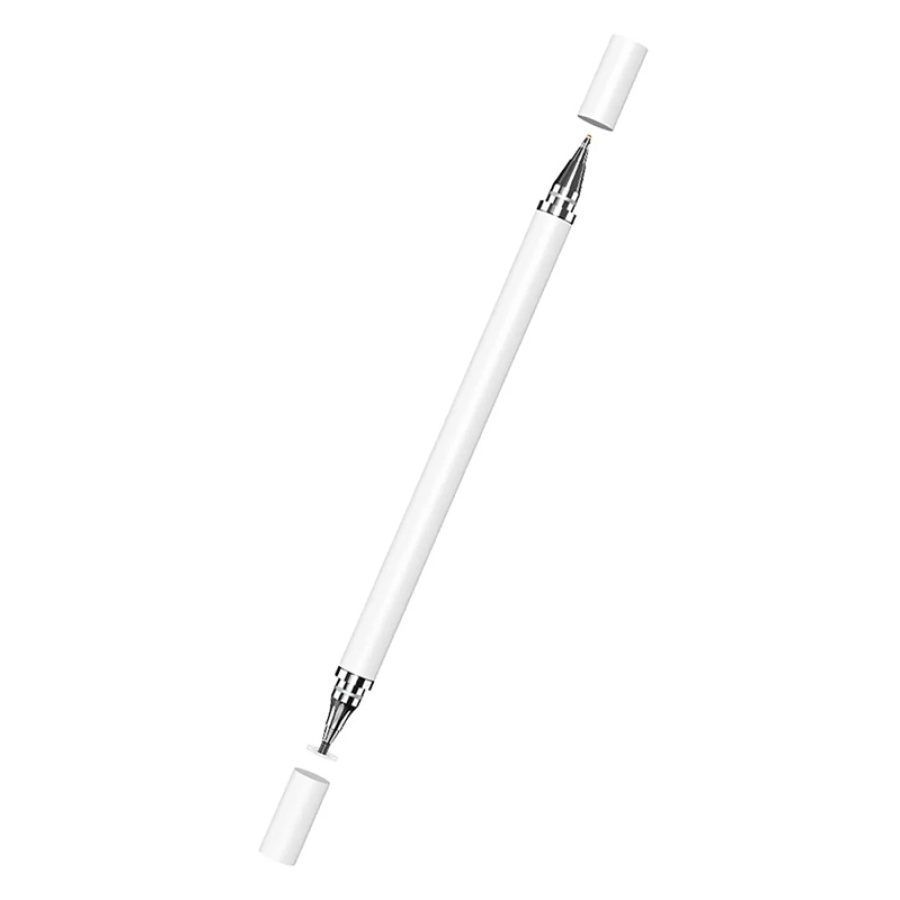 Στυλό αφής & ballpoint με μαύρο μελάνι PR41A, λευκό