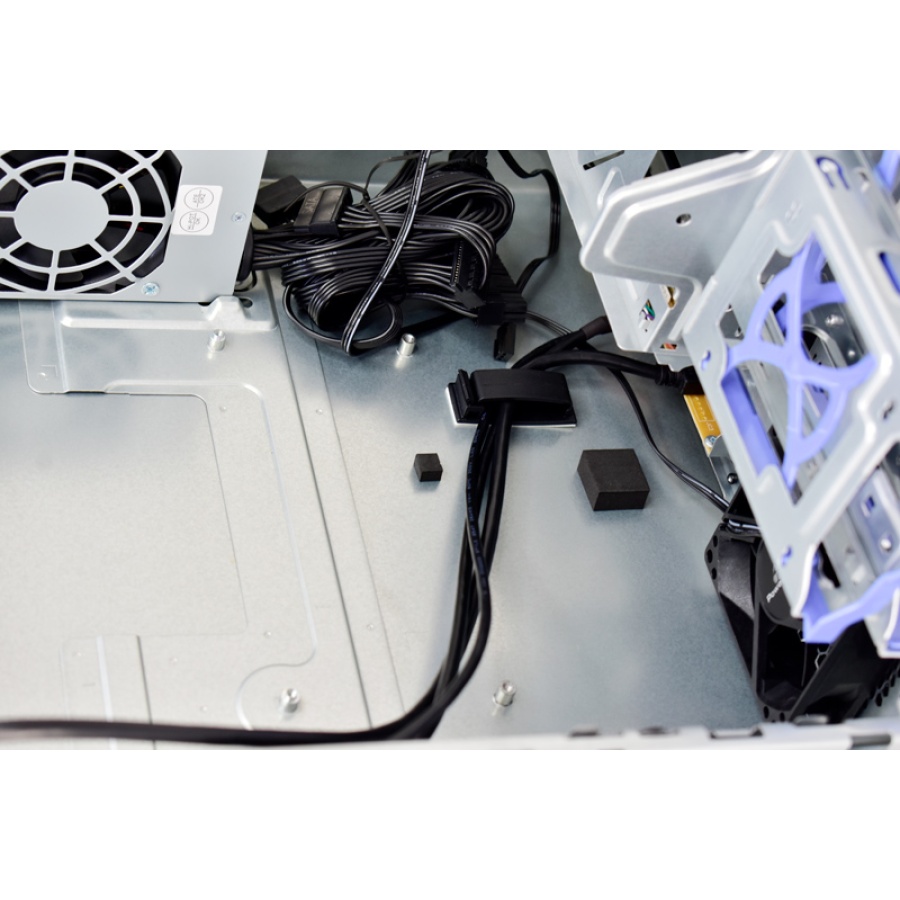 POWERTECH PC Case PT-1099 με 250W PSU, Micro-ATX, 356x102x338mm, μαύρο - Image 5