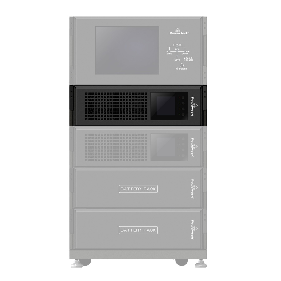 POWERTECH UPS On Line PT-10K3P3P, 10KVA/10KW, 3P/3P, 3U R/T - Image 2