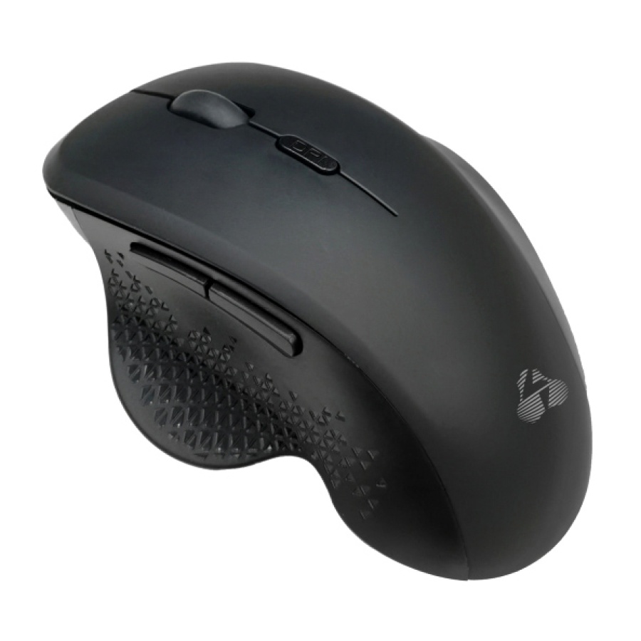 POWERTECH ασύρματο ποντίκι PT-1165, 2.4GHz & Bluetooth, 1600DPI, μαύρο - Image 2
