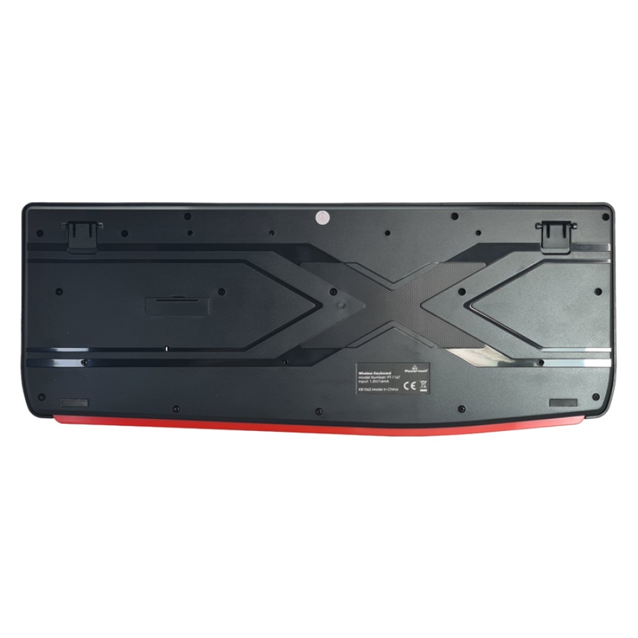 POWERTECH set ποντίκι & πληκτρολόγιο PT-1167, 2.4GHz & Bluetooth, μαύρο - Image 4