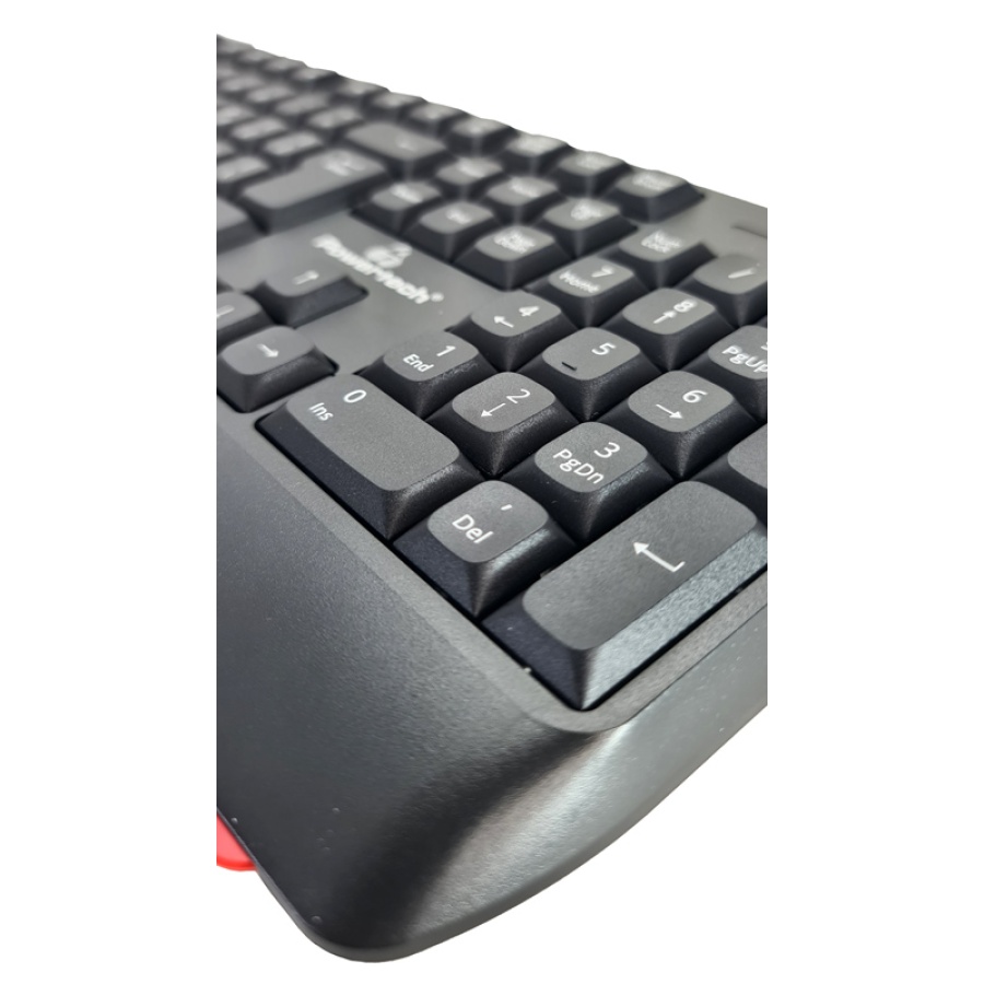 POWERTECH set ποντίκι & πληκτρολόγιο PT-1167, 2.4GHz & Bluetooth, μαύρο - Image 6