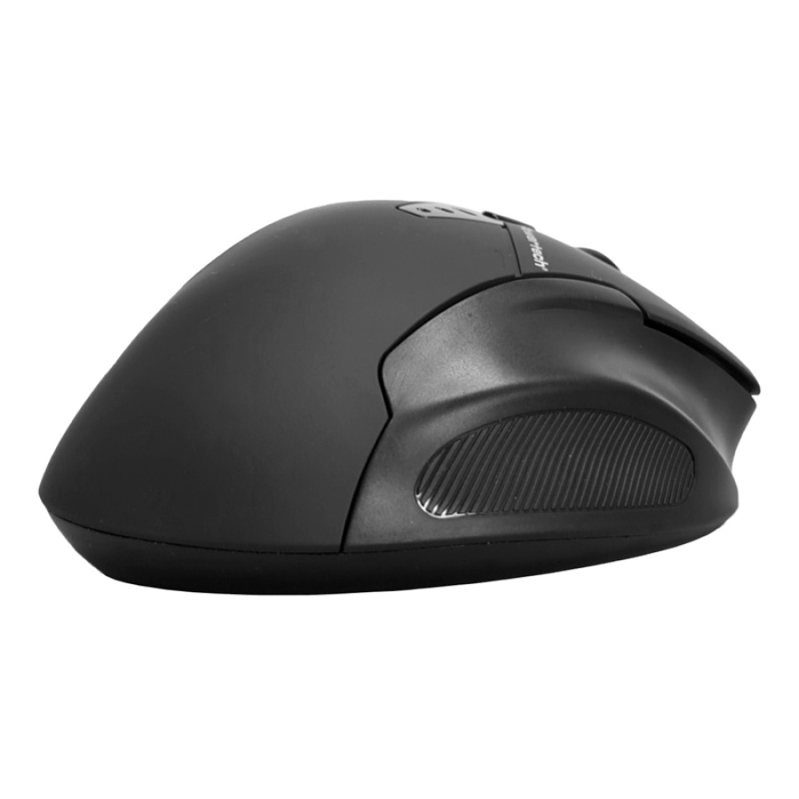 POWERTECH ασύρματο ποντίκι PT-1288, USB δέκτης, έως 1600DPI, 400mAh, μαύρο - Image 4