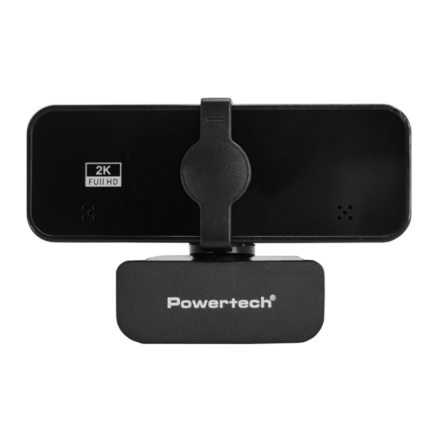 POWERTECH web camera PT-1291, 5MP, 2K Quad HD, αυτόματη εστίαση, 1.5m, μαύρη - Image 2