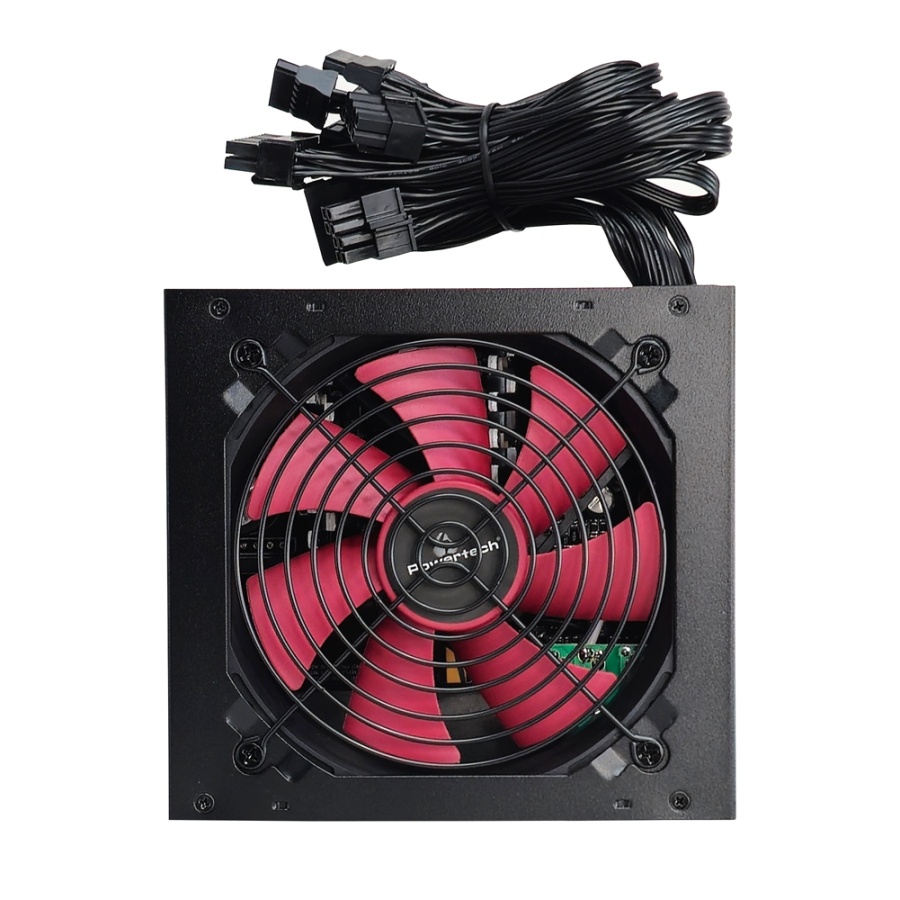 POWERTECH τροφοδοτικό PC PT-1310, 600W, ATX, 120mm Fan - Image 2