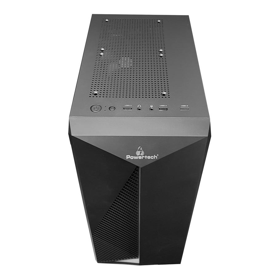POWERTECH Gaming case PT-848, tempered glass, 80mm fan, PSU 500W PT-864 - Image 3