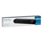 POWERTECH soundbar PT-986, 10W RMS, TWS, FM, 1200mAh, μαύρο - Image 4