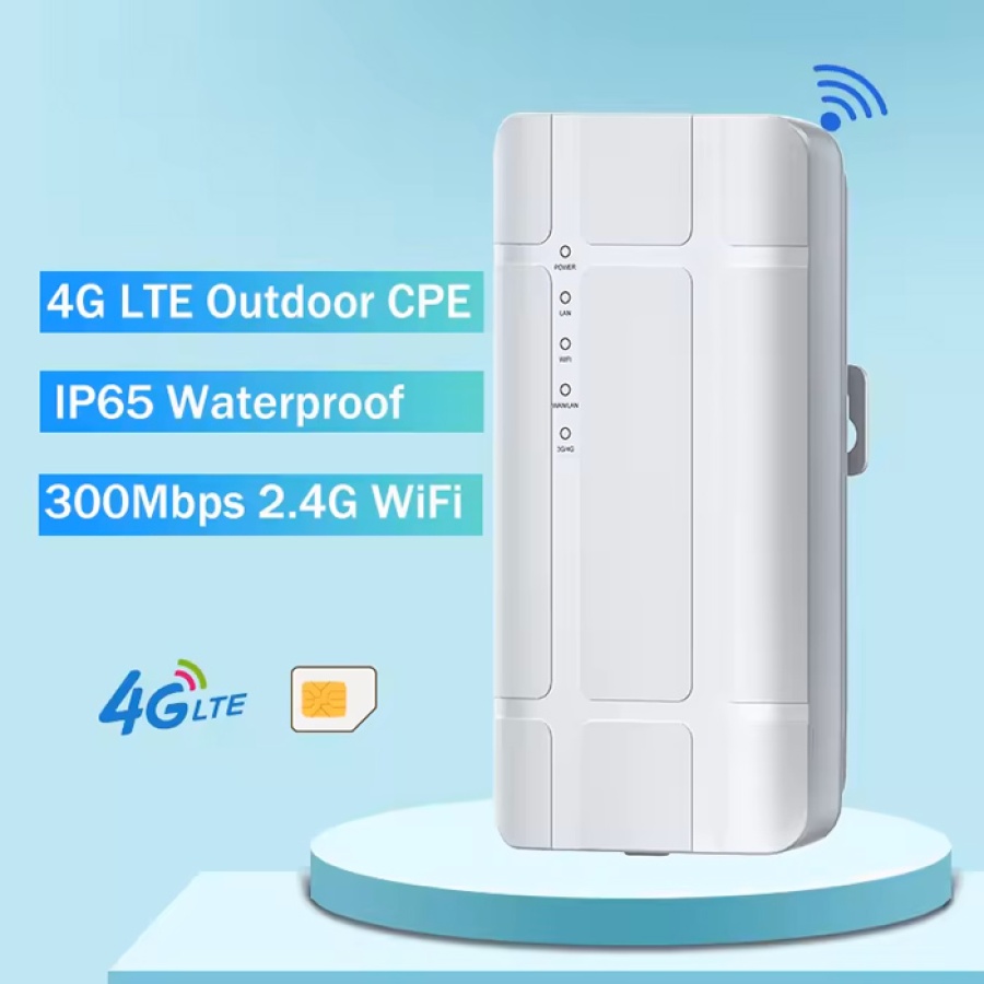 SUNCOMM outdoor 4G LTE CPE QC300K, 300Mbps Wi-Fi, 100Mbps LAN, IP65 - Image 2