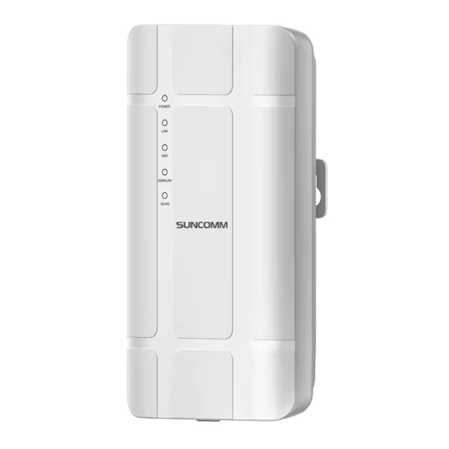 SUNCOMM outdoor 4G LTE CPE QC300K, 300Mbps Wi-Fi, 100Mbps LAN, IP65