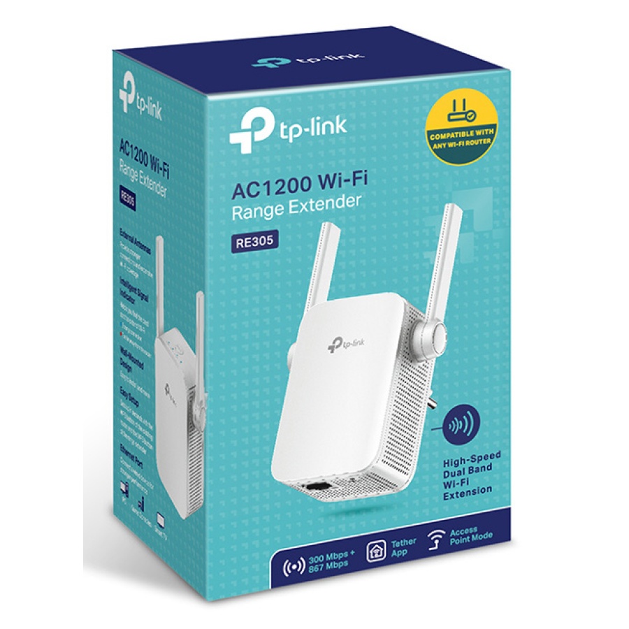 TP-LINK AC1200 Wi-Fi Range Extender RE305, dual band, Ver. 3.0 - Image 4