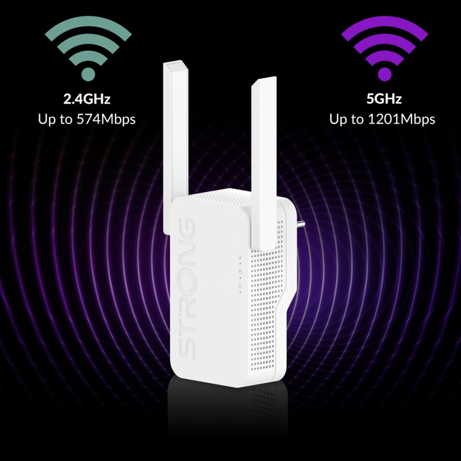 STRONG WiFi Extender REPEATERAX1800, WiFi 6, 1800Mbps - Image 4