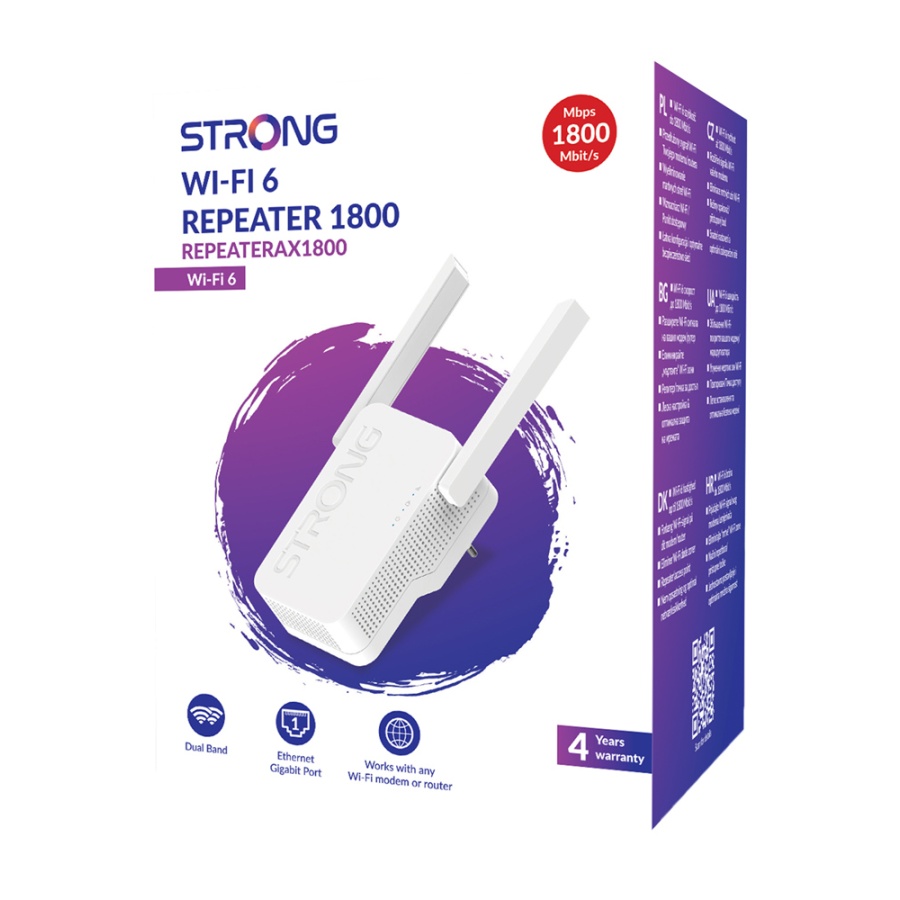 STRONG WiFi Extender REPEATERAX1800, WiFi 6, 1800Mbps - Image 10