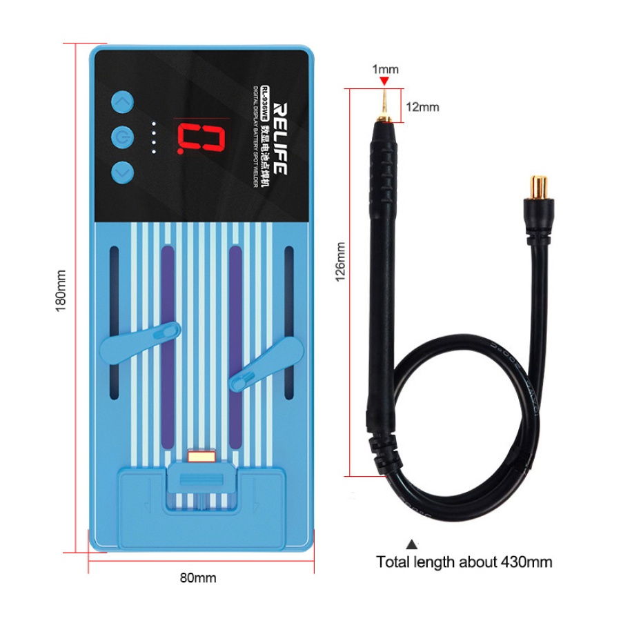 RELIFE ηλεκτροπόντα μπαταριών RL-936WE, 6 επίπεδα, 3200mAh - Image 7