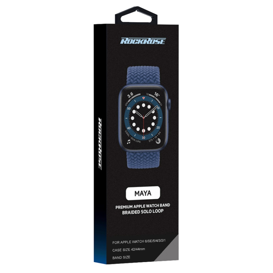 ROCKROSE πλεκτό solo band Maya για Apple Watch 42/44mm, 135mm, ροζ - Image 3
