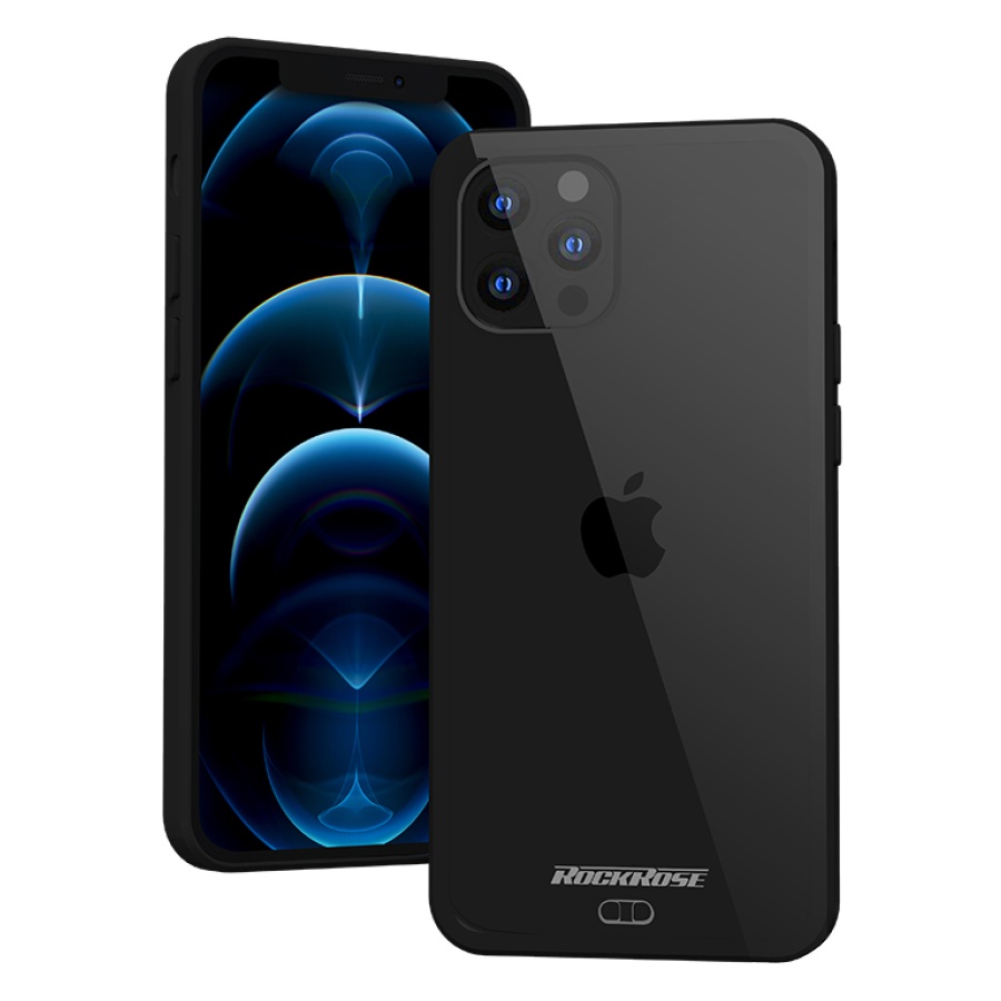 ROCKROSE θήκη Aqua για iPhone 12 mini, μαύρη - Image 3