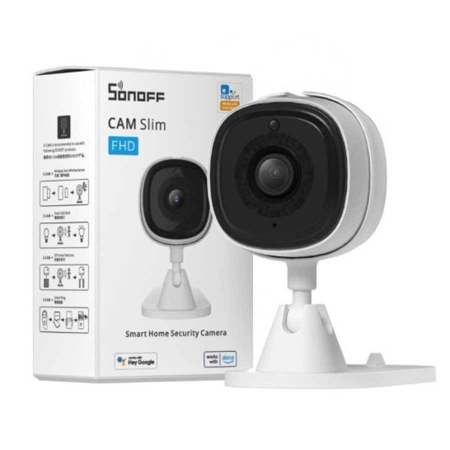 SONOFF smart κάμερα S-CAM με ηχητικό συναγερμό, 1080p FHD, Wi-Fi - Image 7