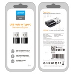 JOYROOM αντάπτορας USB σε USB USB-C S-H152, 480Mbps, μαύρος, 2τμχ - Image 3