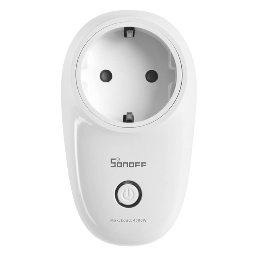 SONOFF smart αντάπτορας ρεύματος S26R2ZBTPF μονός, ZigBee, 4000W, λευκός