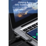 USAMS καλώδιο USB-C σε USB US-SJ366, 10W, 1m, λευκό - Image 3