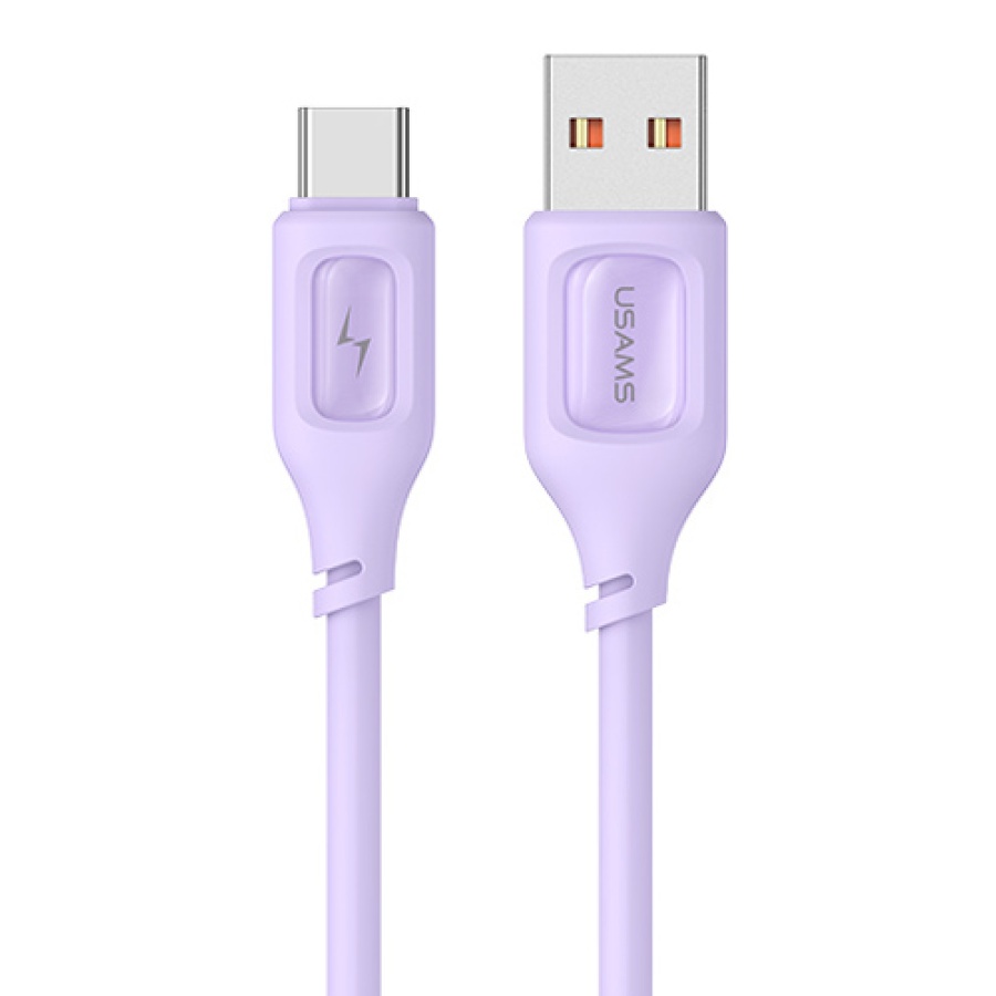 USAMS καλώδιο USB-C σε USB US-SJ619, 15W, 1m, μωβ