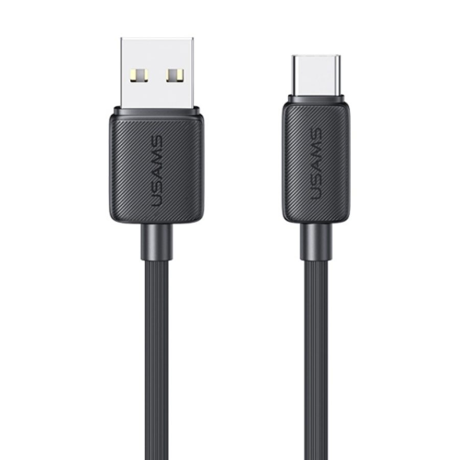 USAMS καλώδιο USB-C σε USB US-SJ688, 15W, 480Mbps, 1m, μαύρο