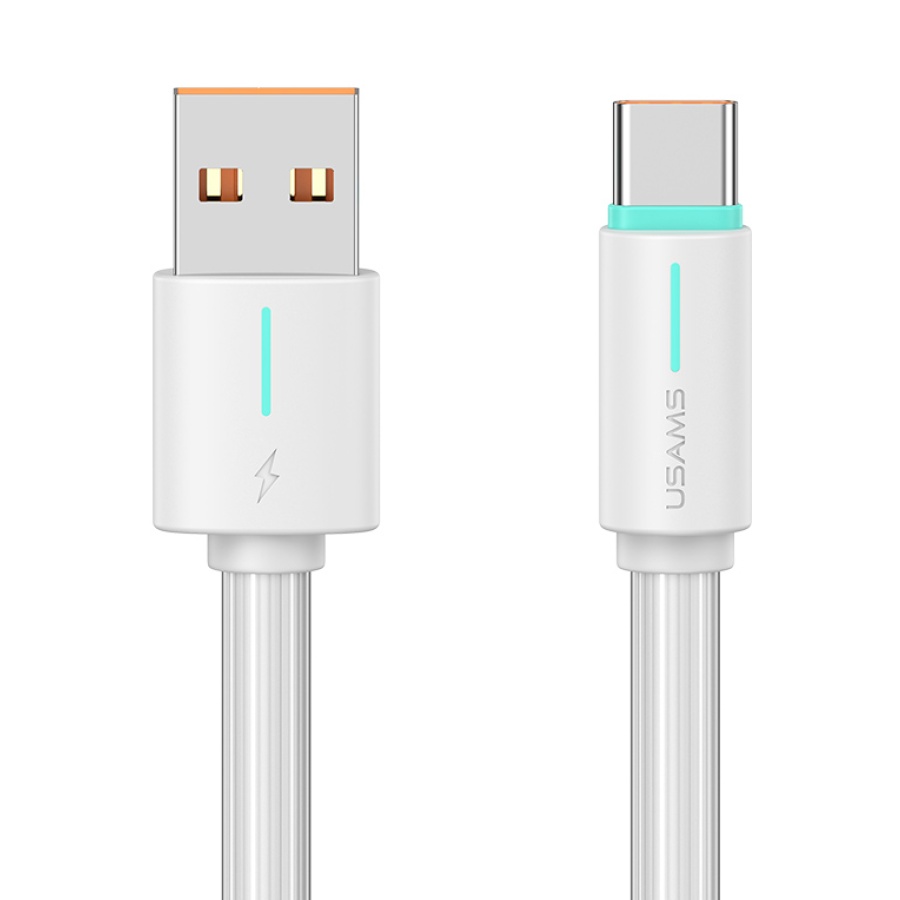 USAMS καλώδιο USB-C σε USB US-SJ732, 18W, 480Mbps, 1m, λευκό