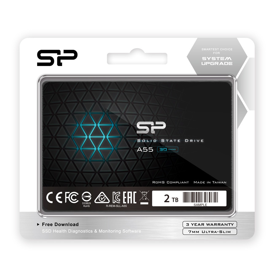 SILICON POWER SSD A55 2TB, 2.5", SATA III, 500-450MB/s, 7mm - Image 3
