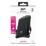 SILICON POWER εξωτερικός HDD Armor A30, 1TB, USB 3.2, μαύρος - Image 3