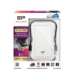 SILICON POWER εξωτερικός HDD Armor A30, 2TB, USB 3.2, λευκός - Image 3