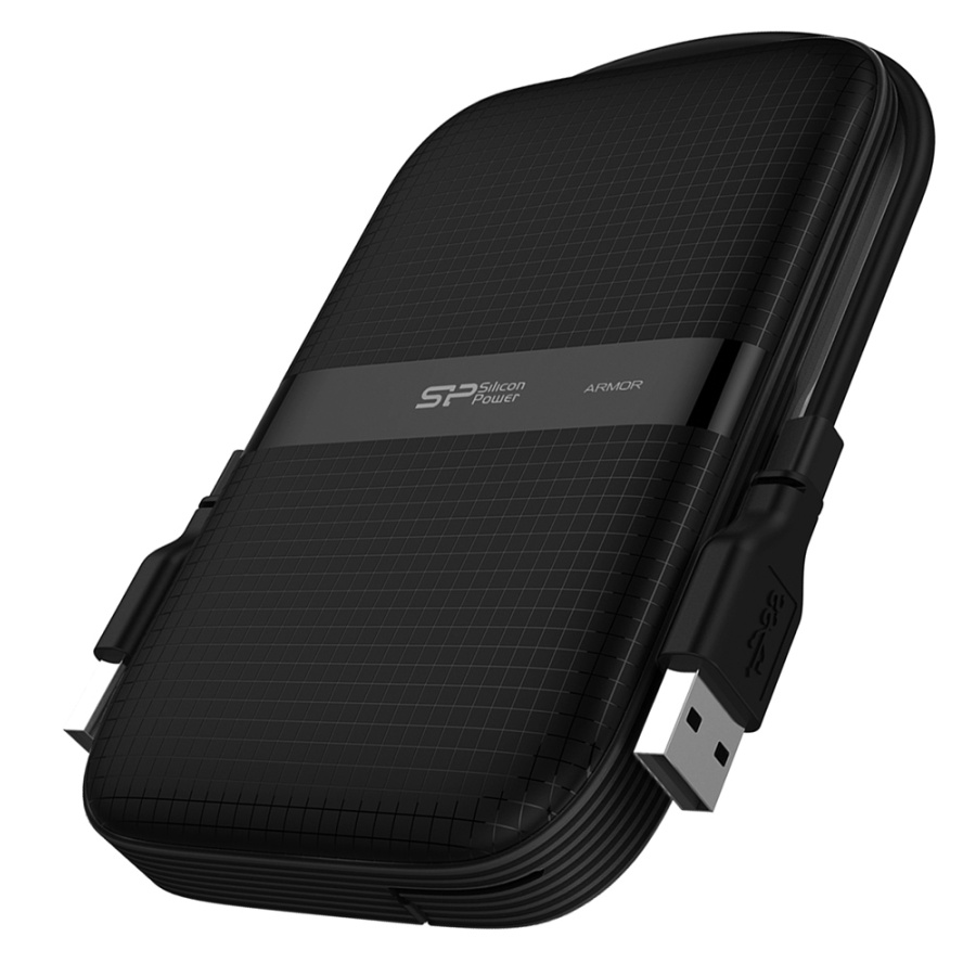 SILICON POWER εξωτερικός HDD Armor A60, 2TB, USB 3.2, μαύρος - Image 4