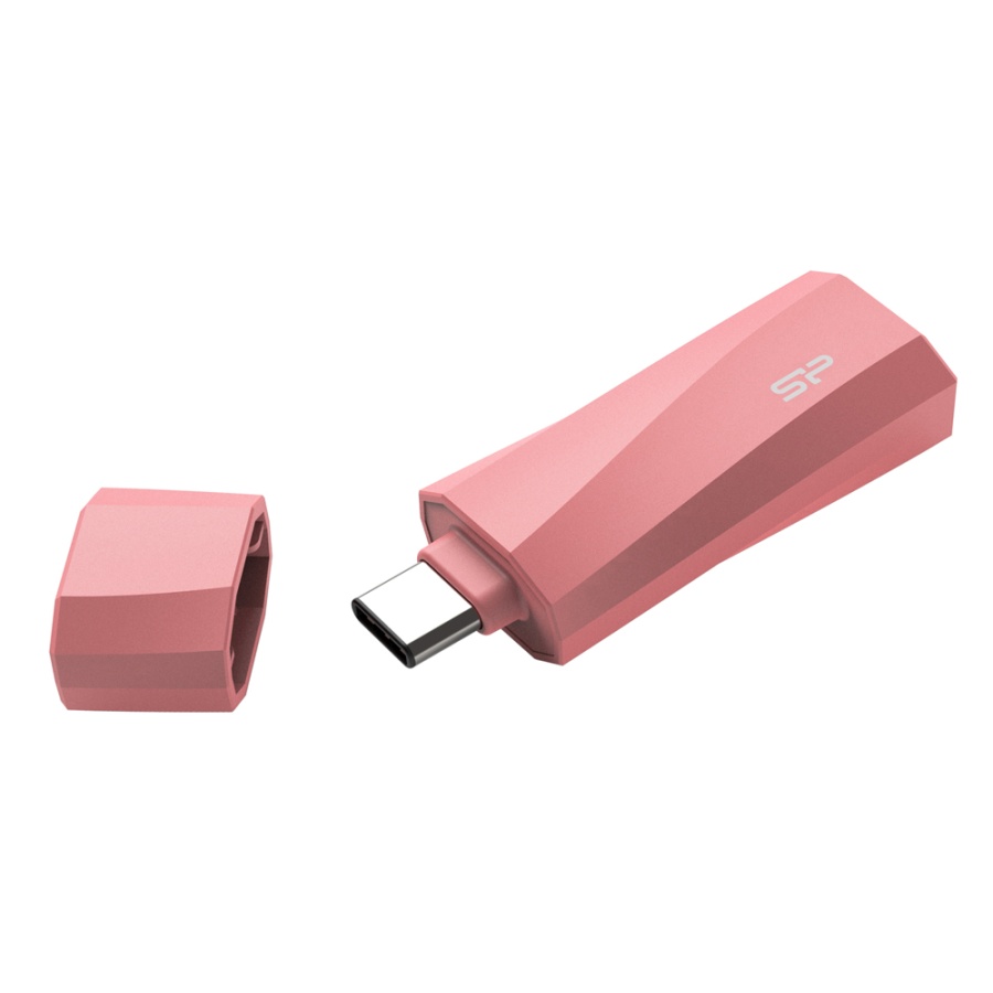 SILICON POWER USB-C Flash Drive Mobile C07, 32GB, USB 3.2, ροζ - Image 2