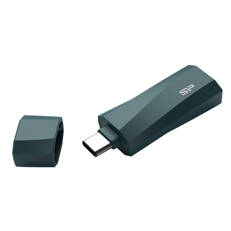 SILICON POWER USB-C Flash Drive Mobile C07, 64GB, USB 3.2, μπλε - Image 2