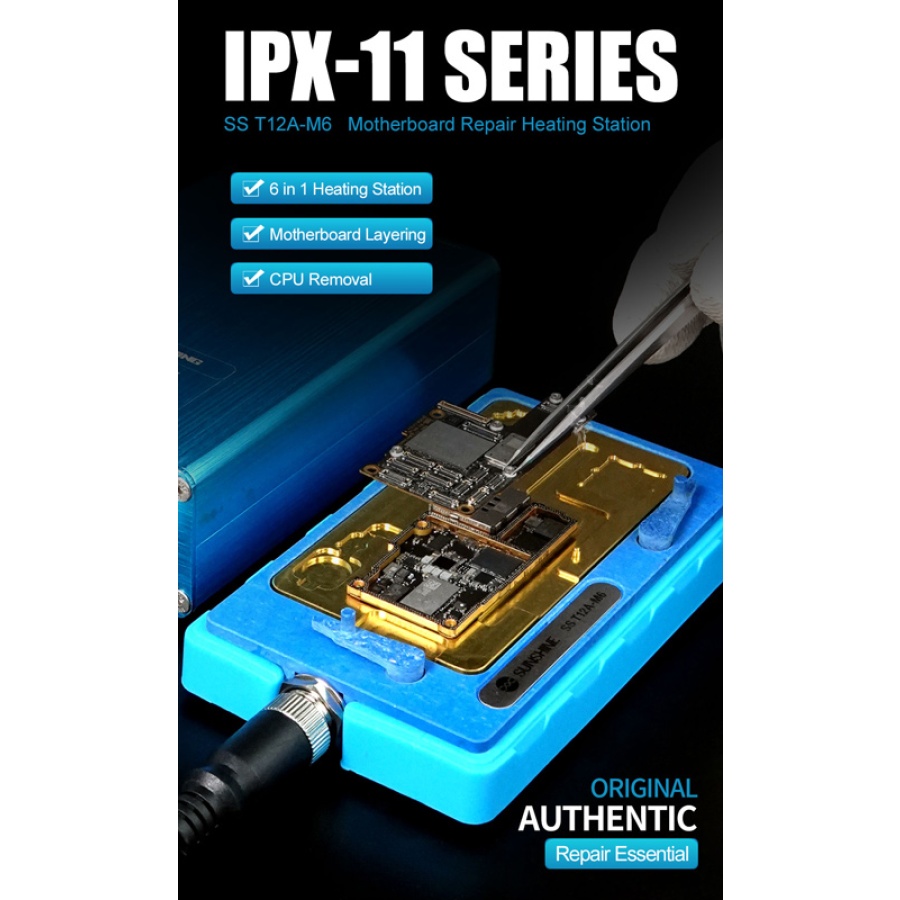 SUNSHINE βάση motherboard SS-T12A-M6, iPhone X/11 series, θερμαινόμενη - Image 2