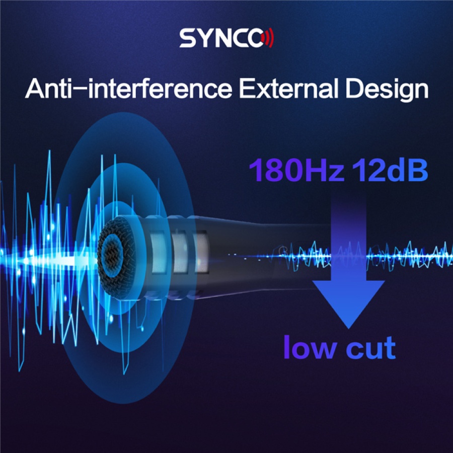 SYNCO μικρόφωνο χειρός SY-E10-MIC, δυναμικό, καρδιοειδές, XLR, μαύρο - Image 6