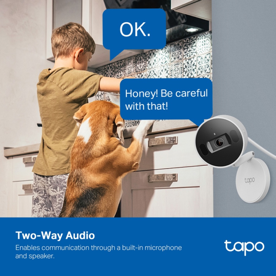 TP-LINK smart κάμερα Tapo C125, 2K, motion detection, Wi-Fi, Ver. 1.0 - Image 3