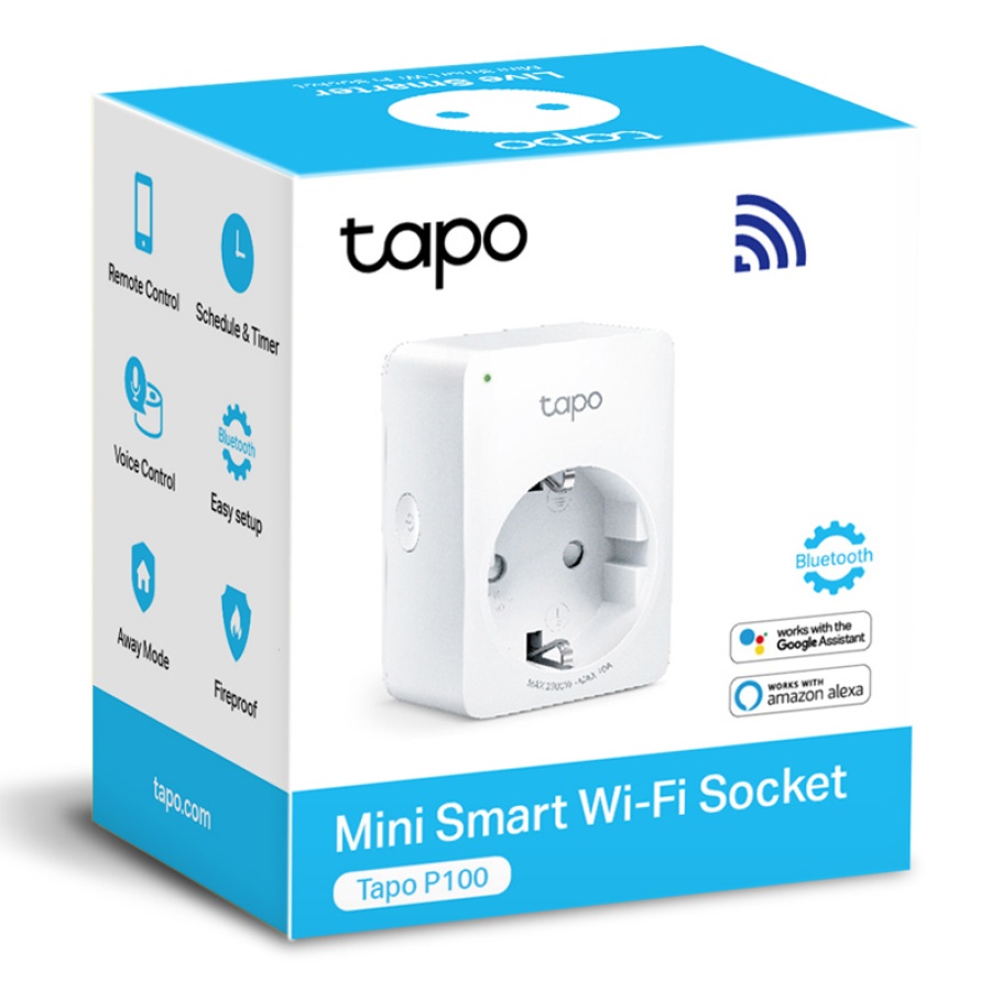 TP-LINK smart αντάπτορας ρεύματος TAPO-P100, Wi-Fi, bluetooth, Ver. 1.0 - Image 7