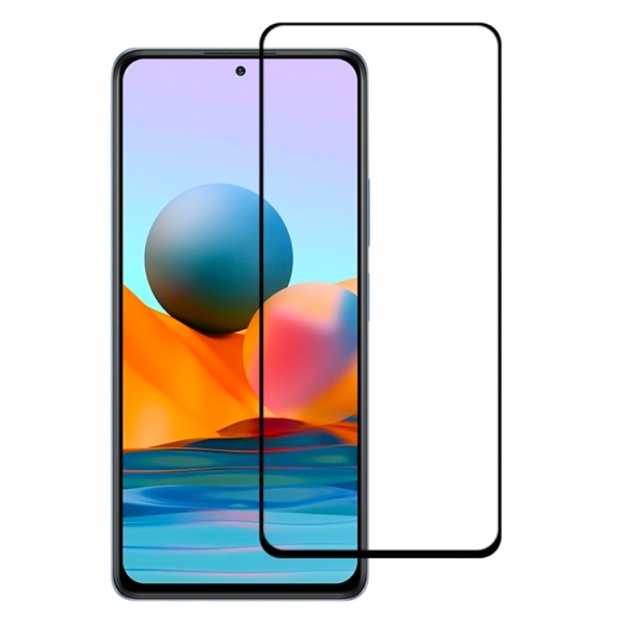 POWERTECH Tempered Glass 5D Full Glue, Xiaomi Note 10 Pro/Max, μαύρο