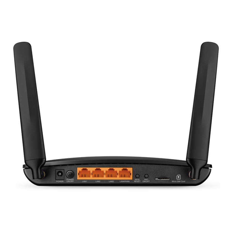 TP-LINK Wireless N Router TL-MR6400, 4G LTE, Wi-Fi 300Mbps, Ver. 4.0 - Image 4