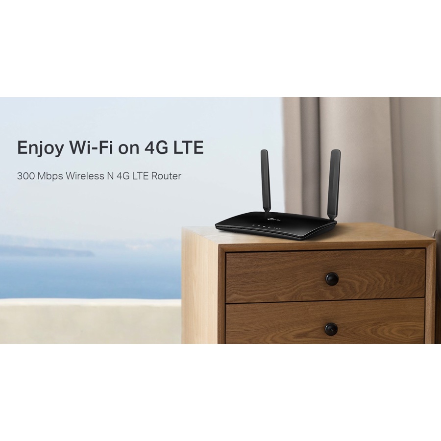 TP-LINK Wireless N Router TL-MR6400, 4G LTE, Wi-Fi 300Mbps, Ver. 4.0 - Image 6