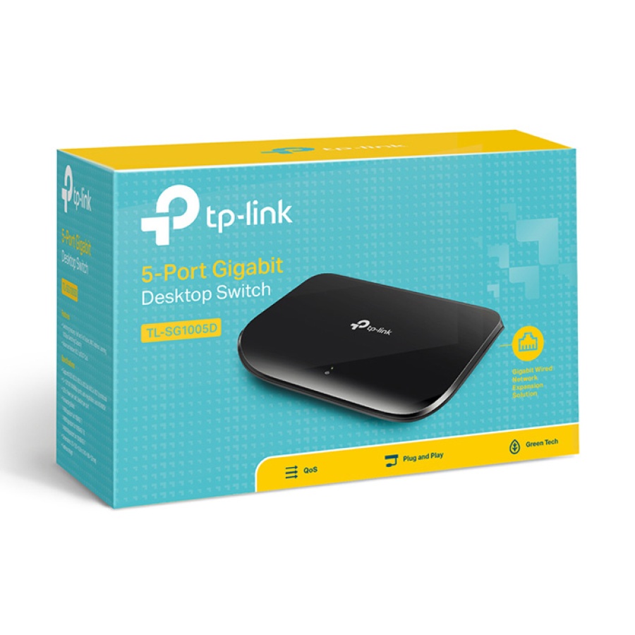 TP-LINK Gigabit Desktop Switch TL-SG1005D 5 Θυρών, Ver. 2.0 - Image 4