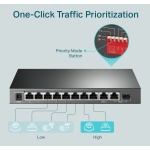 TP-LINK Desktop Switch TL-SG1210MP, 10-Port Gigabit, Ver 2.0 - Image 4