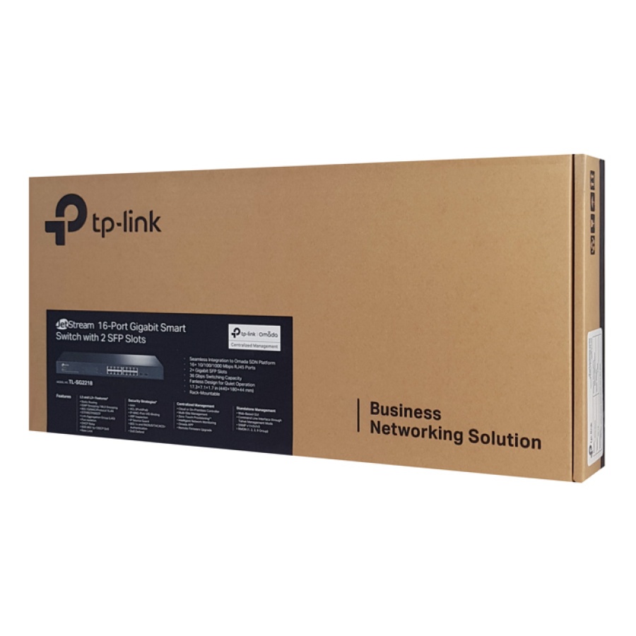 TP-LINK JetStream smart switch TL-SG2218, 16-Port Gigabit, Ver. 1.0 - Image 4